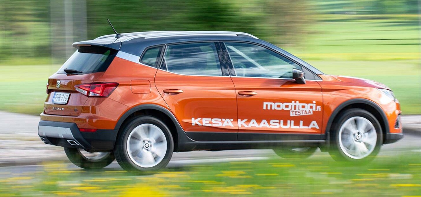 Moottori - kesä kaasulla
