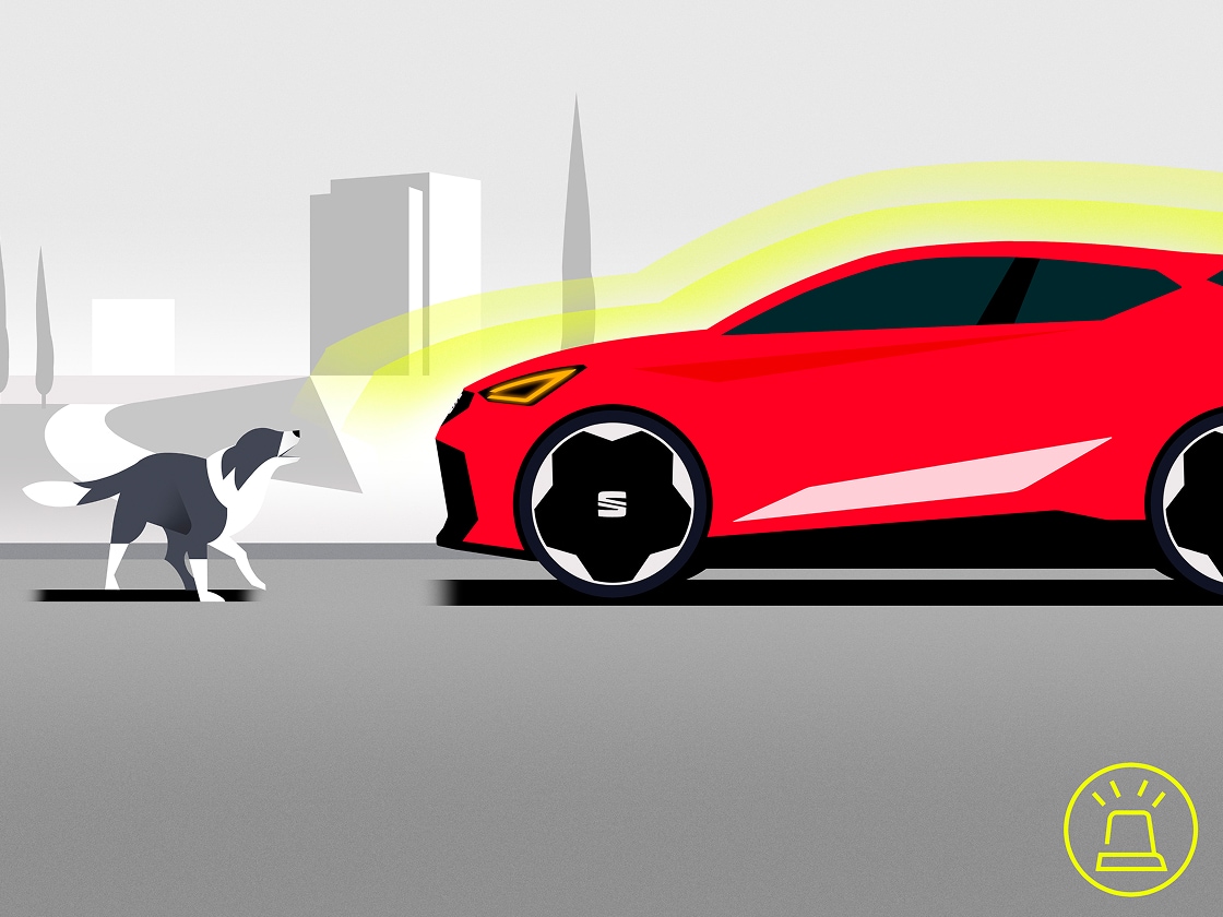 SEAT Aronan varashälytin