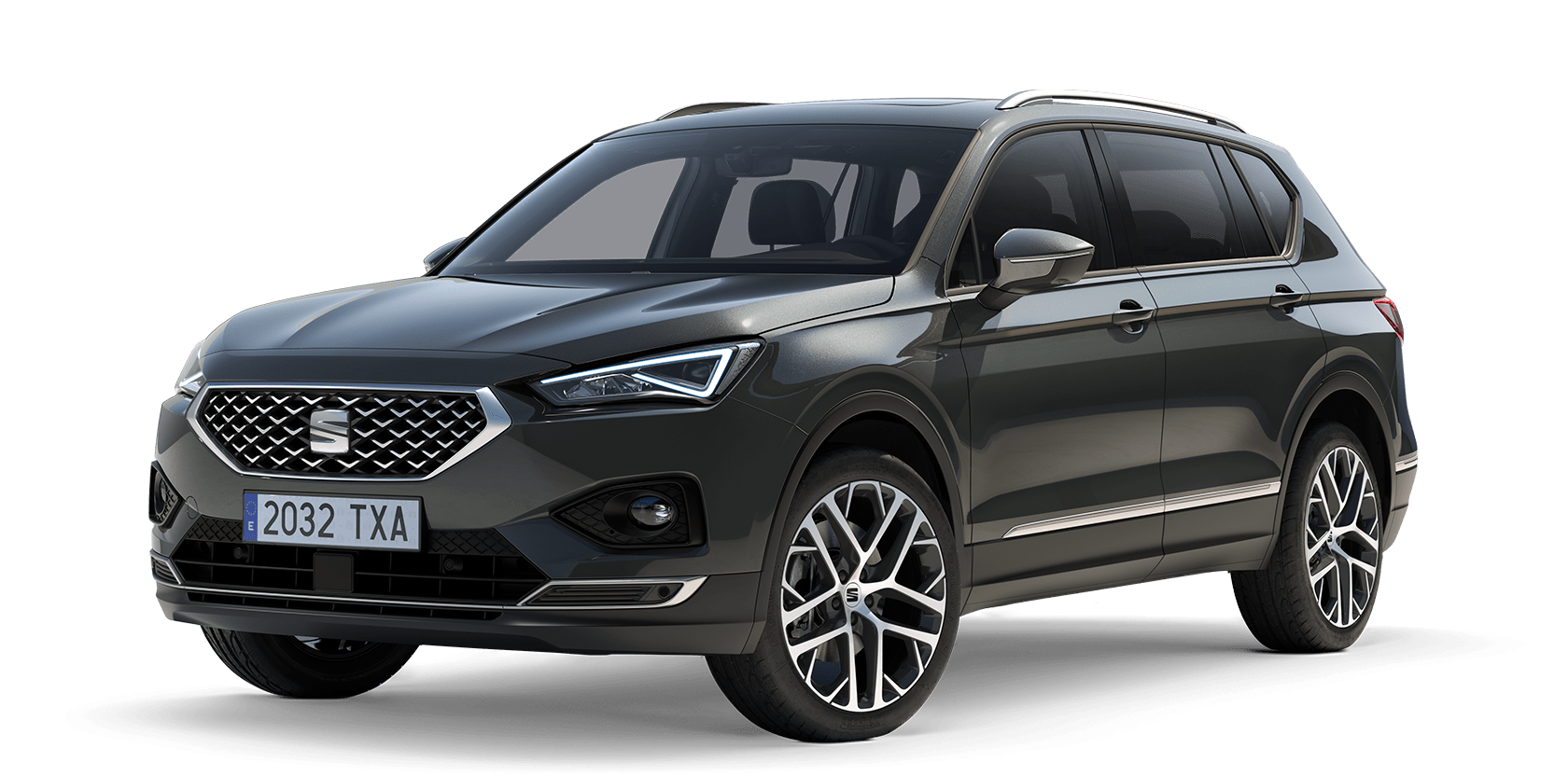 Uusi SEAT Tarraco XPERIENCE, jossa 20” Nuclear Grey -kevytmetallivanteet