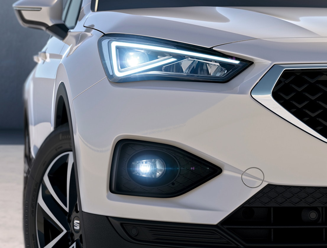 SEAT Tarraco Style -mallin sumuvalot ja LED-valot 