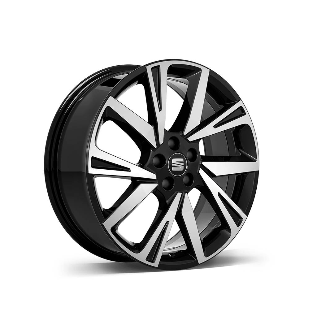 uusi seat arona performance 18” black machined -kevytmetallivanteet