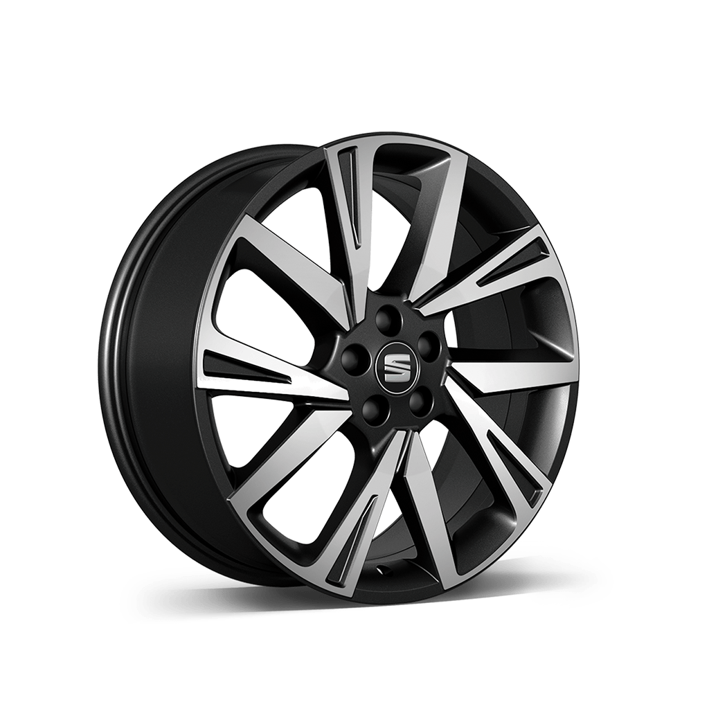 uusi seat arona performance 18” sport black machined -kevytmetallivanteet