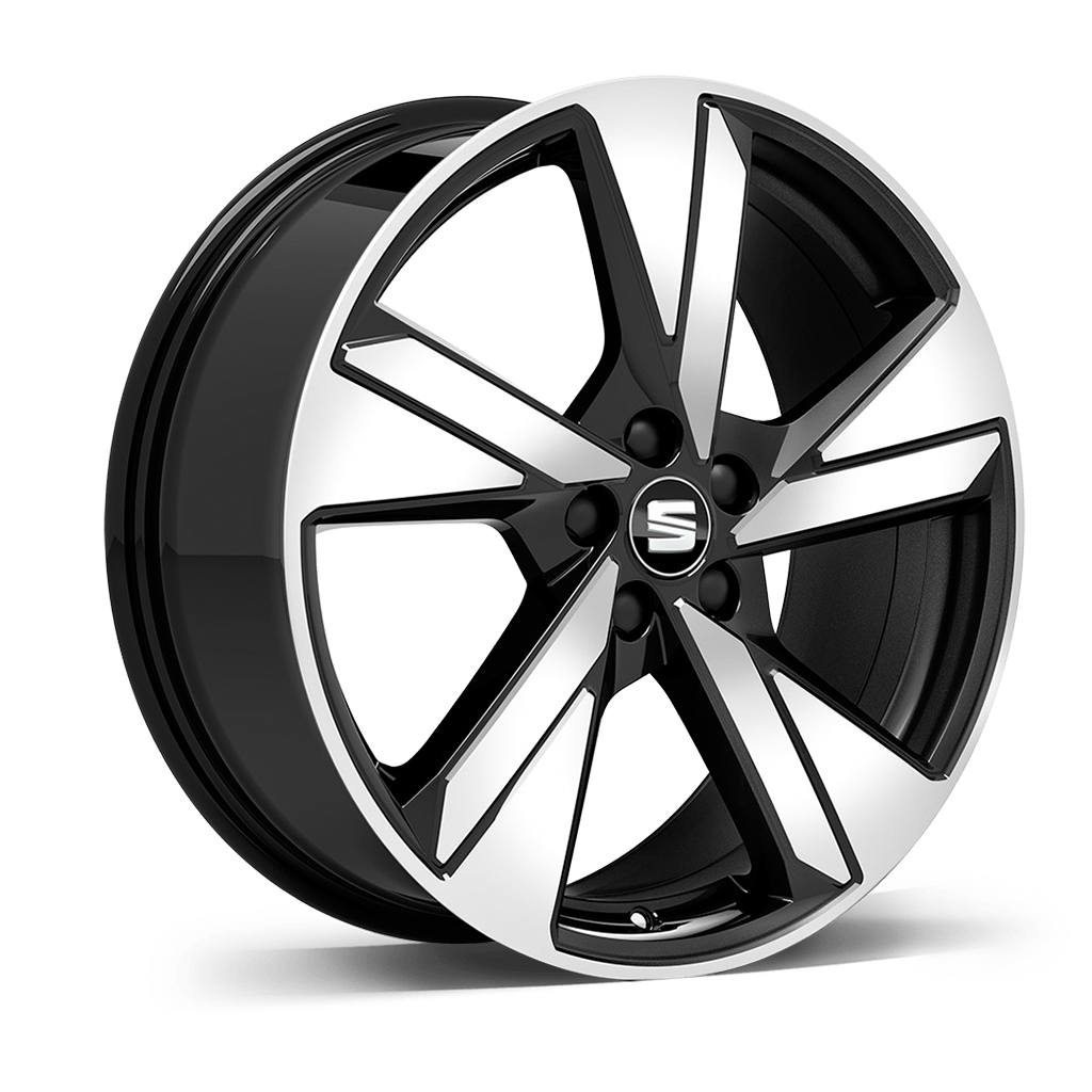 Performance 18” Black Machined -kevytmetallivanteet